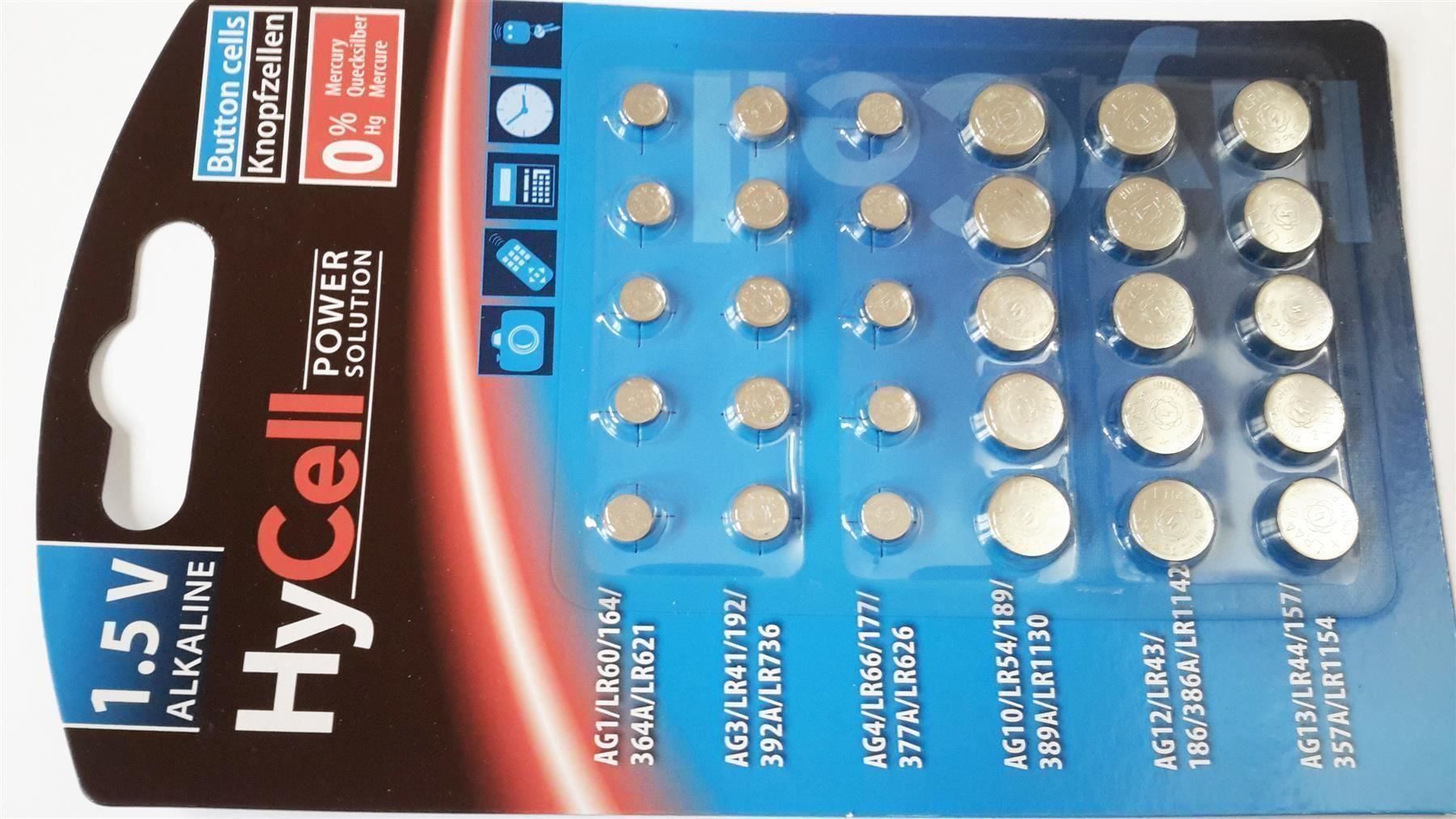 Caricatori & Batterie: Knopfzelle Set, 30 St, 1.5V, Alkaline – Nuovo e nell'imballaggio originale da St. Gallen venduto da cointec 4