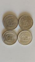 4x 5 Franken 1966, Silbermünzen Schweiz, (2WA6-5)