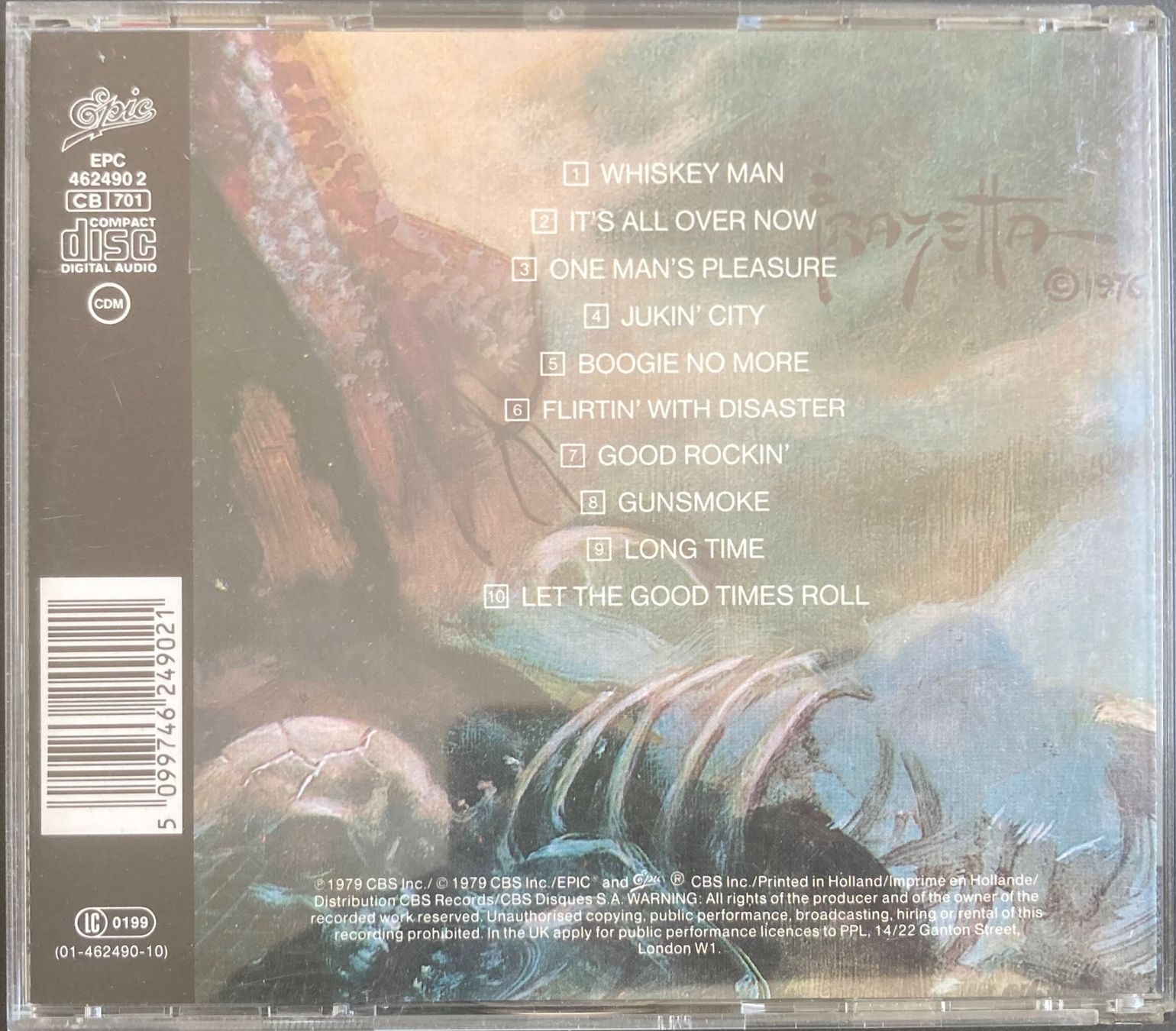 CD: MOLLY HATCHET - FLIRTIN' WITH DISASTER – Usato da Poliez-Pittet venduto da Newtown-Records 1