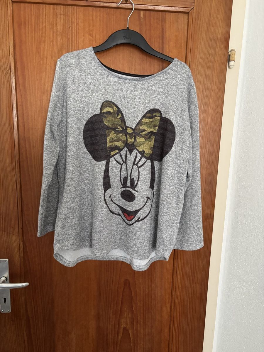 Maglioni & Felpe: Pullover grau mit Minnie Maus Print, Einheitsgrösse – Nuovo (secondo la descrizione) da Seengen venduto da Jeanine85
