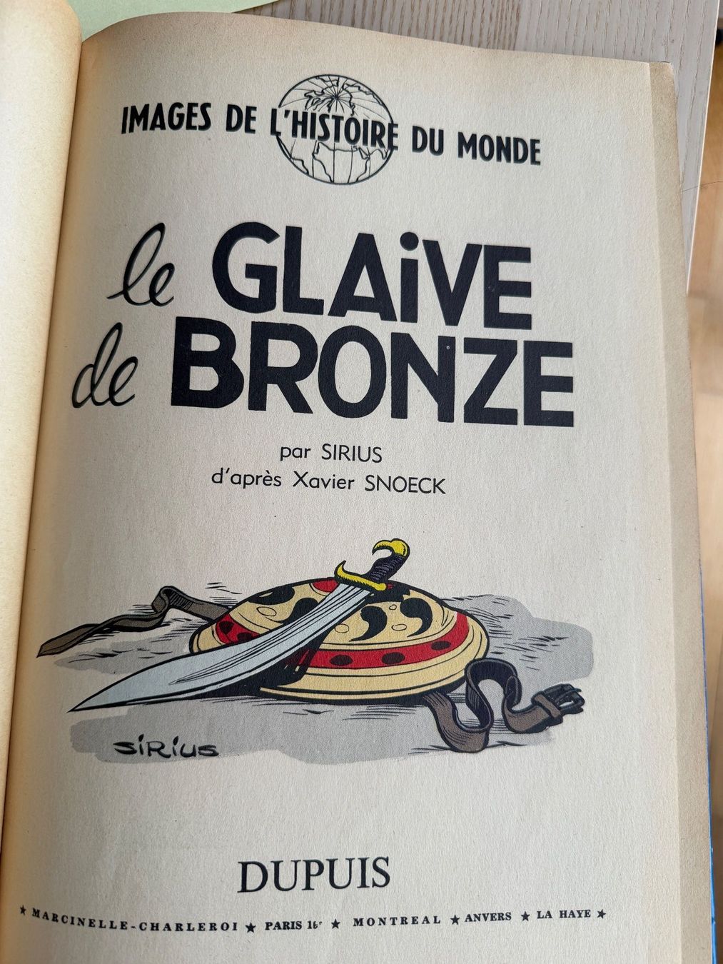 Fumetti: Les Timour: Le Glaive et le Bronze, édition originale 1958 – Usato da Fribourg venduto da J334455 2
