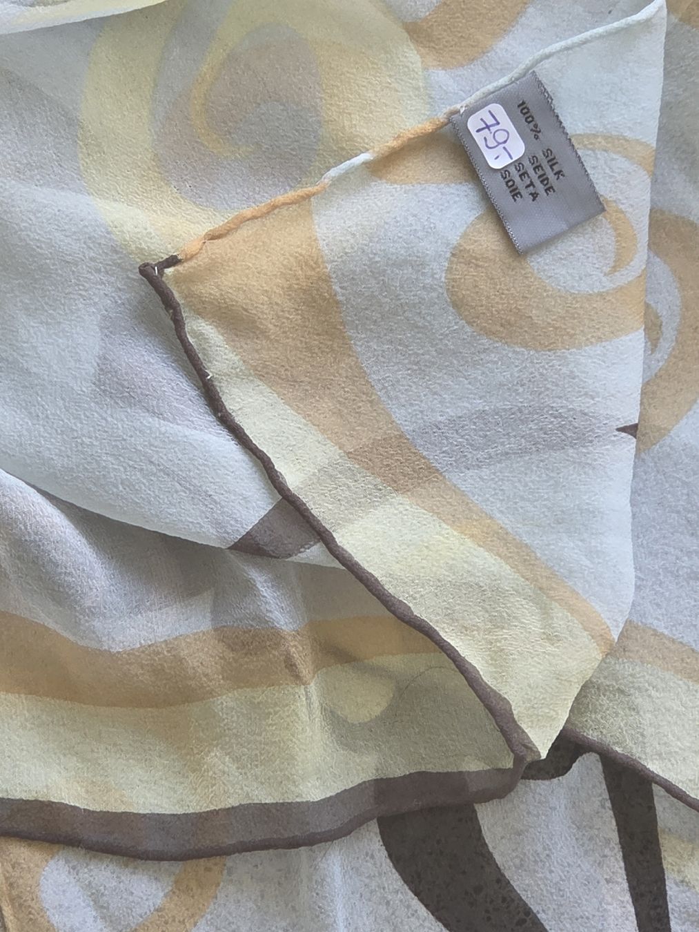 Foulards & écharpes: Seidenschal 40 x 170 cm – Neuf avec emballage d'origine à Frauenfeld par Schenken-mit-Herz 2