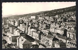 La Chaux-de-Fonds, Panorama mit Strassen