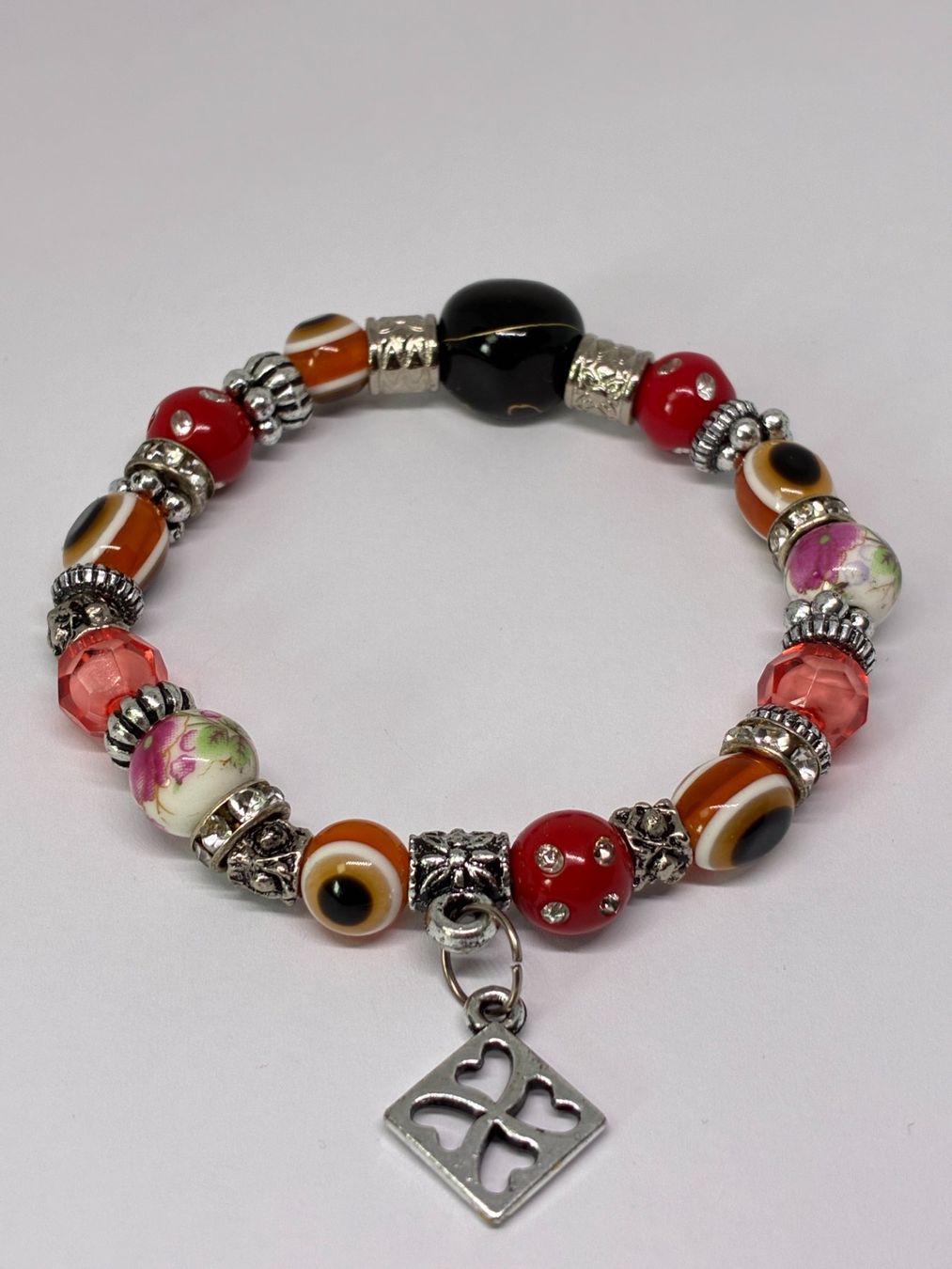 Bracelets: Handgefertigtes Boho-Armband, Warm Colours – Neuf (Voir description) à Finstersee par Small-Daily-Rituals