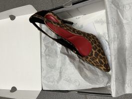 Buffalo High Heels Leo-Print Grösse 39 neuwertig