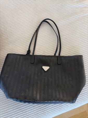 Maison Mollerus Vinerus Genf Shopper Canvas black