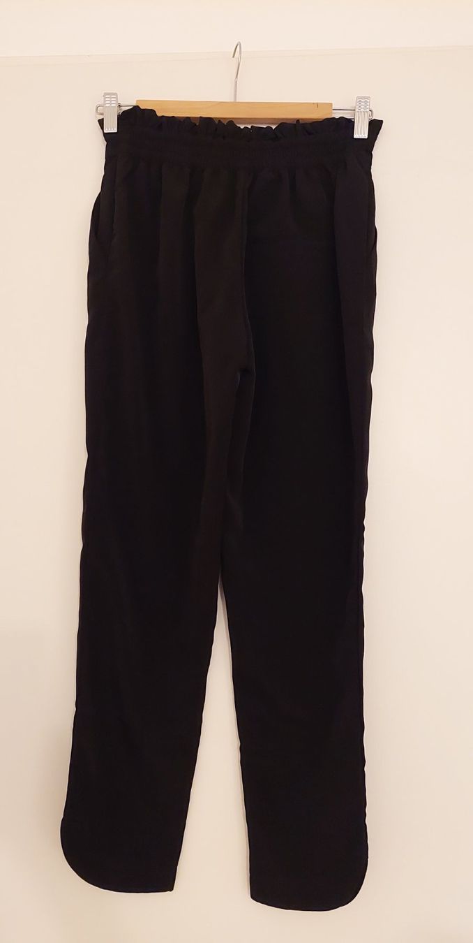 Mango Pantaloni: PANTALON NOIRE TAILLE XS EN POLYESTER MARQUE MANGO – Usato da Genève venduto da bla_s65t 1