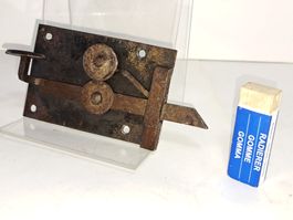 1 schönes antikes offenes Möbel Schloss (LOT725#MBS3)