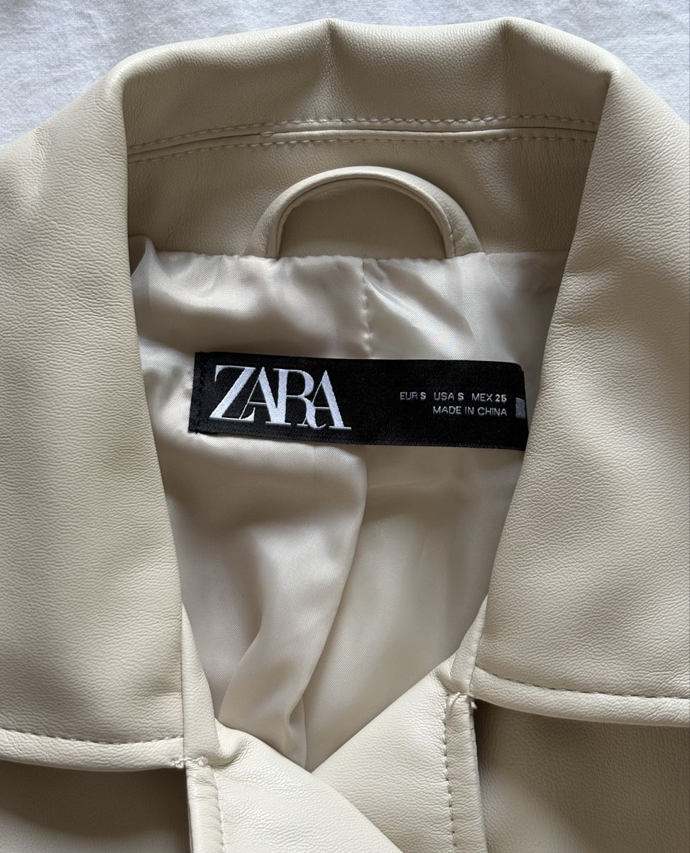 Zara Giacche: Beige Lederjacke – Nuovo e nell'imballaggio originale da Zürich venduto da kse_nathan 2