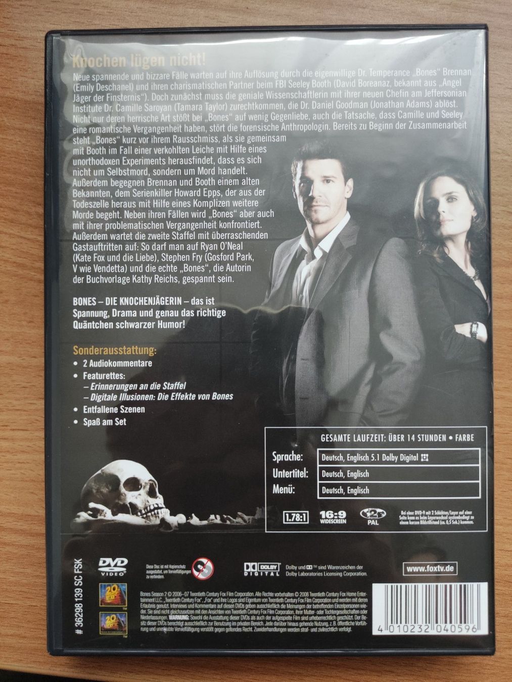 Alle DVDs: Bones - Staffel 2 – Neu (gemäss Beschreibung) aus Siebnen von Valora23 1