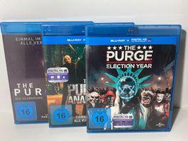 The Purge 1-3 Blu Ray