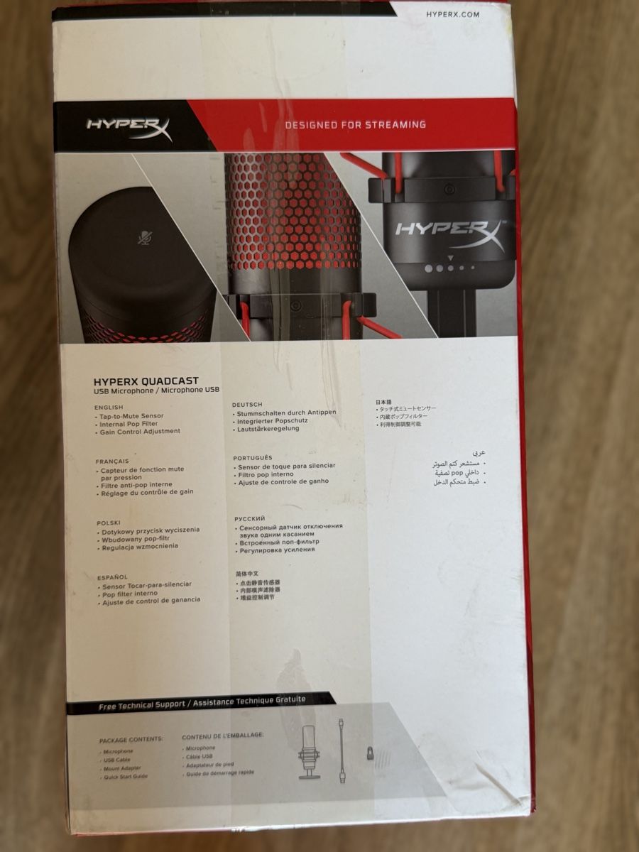 Hyperx Mikrofone: Microphone HyperX QuadCast USB comme neuf – Neu (gemäss Beschreibung) aus Crans-Montana von thi_77wm 2