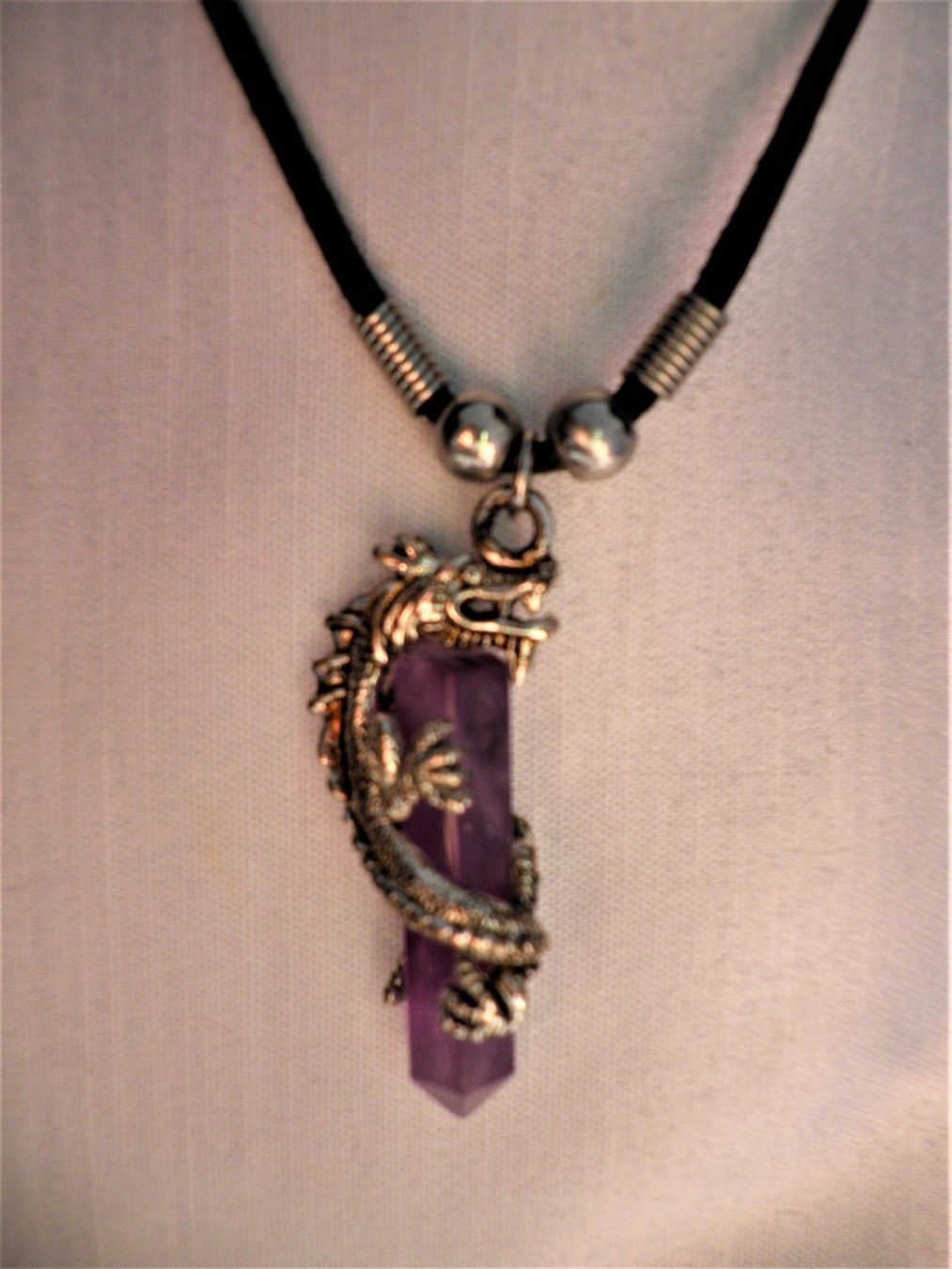 Ketten: Drachenkette mit Amethyst – Gebraucht aus Reinach BL von Annodomini 4