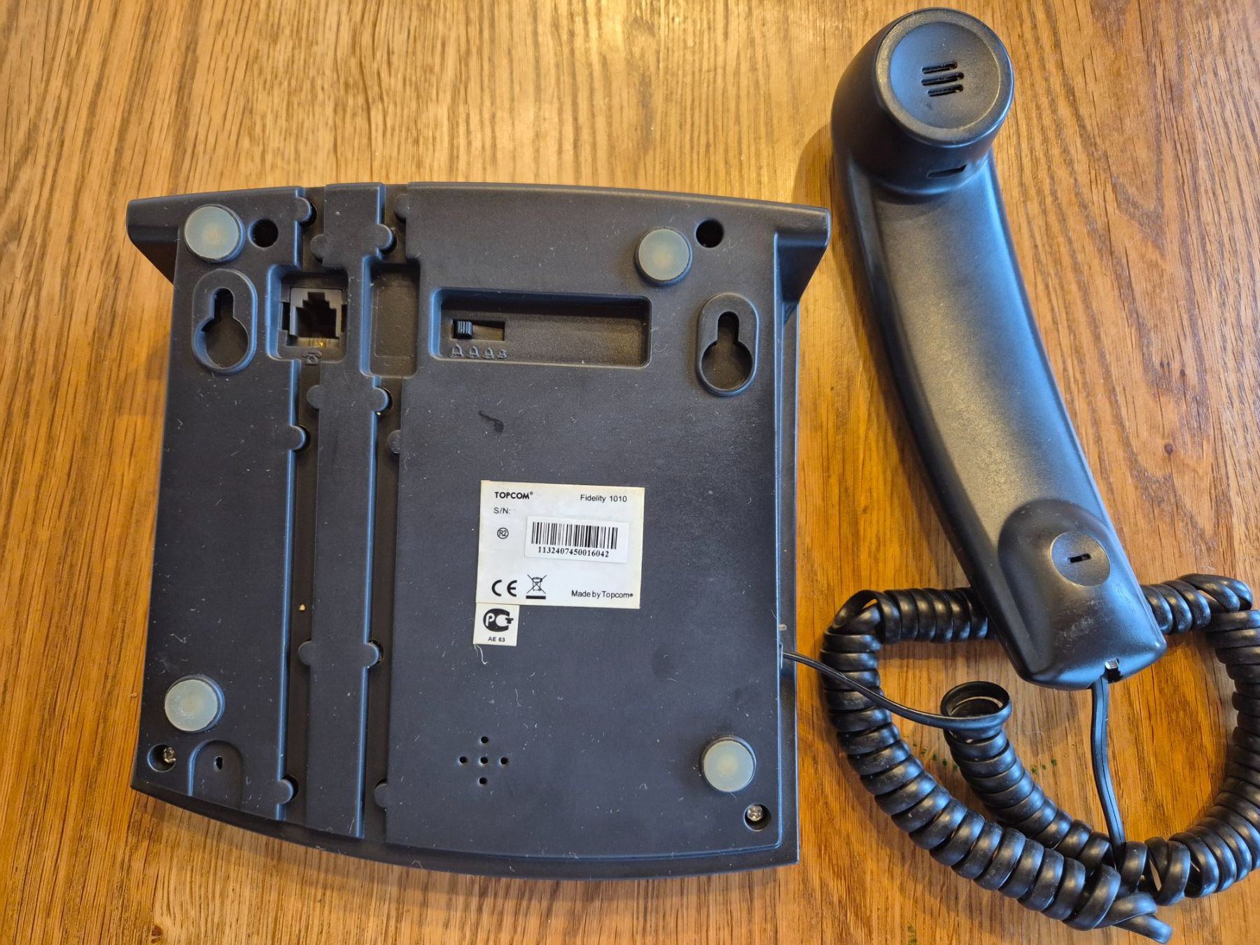 Telefoni: Topcom Fidelity 1010 Tischtelefon, Fixanschluss – Usato da Winkel venduto da Heuresis 1