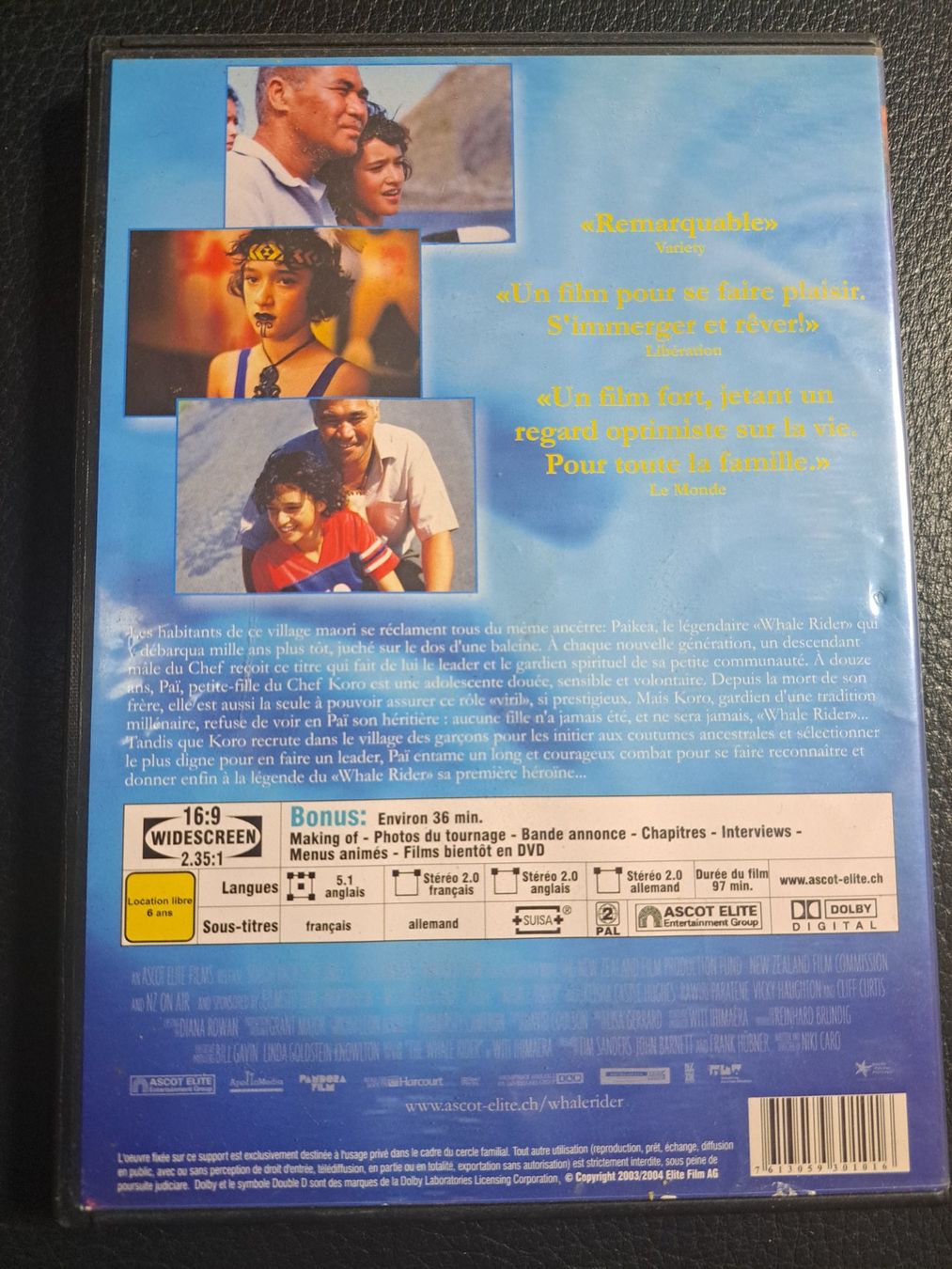 Alle DVDs: Film DVD paï – Gebraucht aus Marly von mic_7k82 1