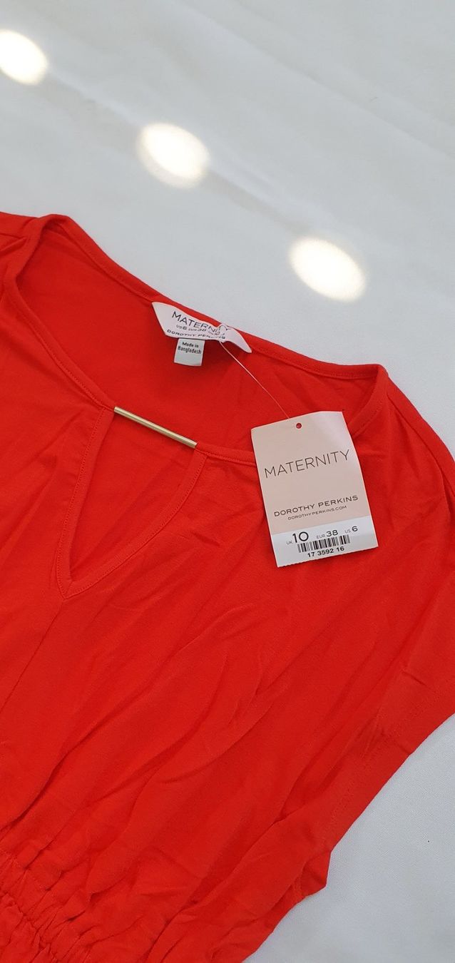 Kleider: Umstands - Schwangerschafts Maxikleid 38 – Neu (gemäss Beschreibung) aus Niederbuchsiten von klengyel 2