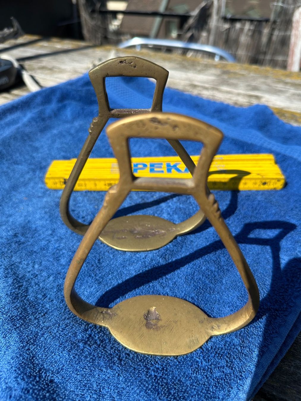 Selle & Accessori: alte Messing Steigbügel – Usato da Zürich venduto da atlantis77