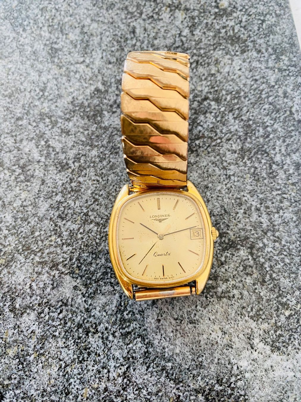 Longines Orologi: Longines Tank gold plated ref. 6147 950 – Usato da Küsnacht ZH venduto da Pedramy 2