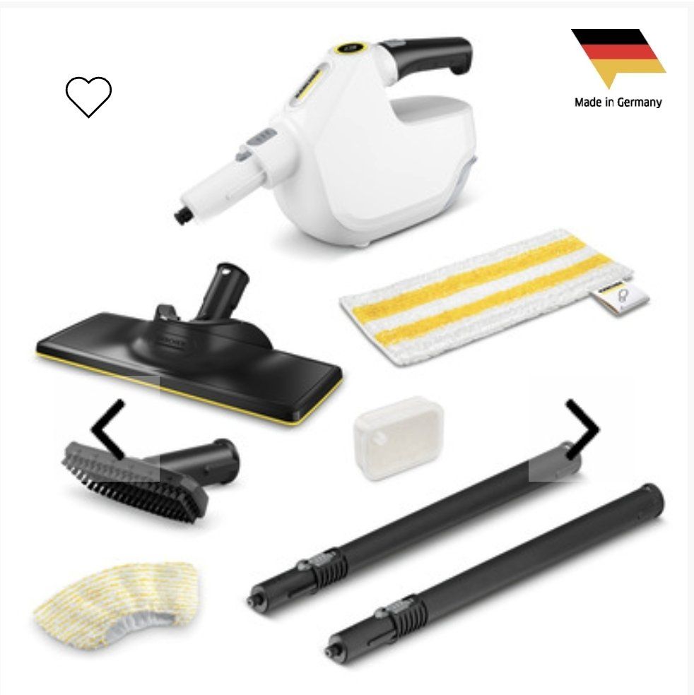 Kärcher Pulitori a vapore: Kärcher Dampfreiniger SC 1 Multi & Up – Nuovo e nell'imballaggio originale da Binz venduto da Kuchulu