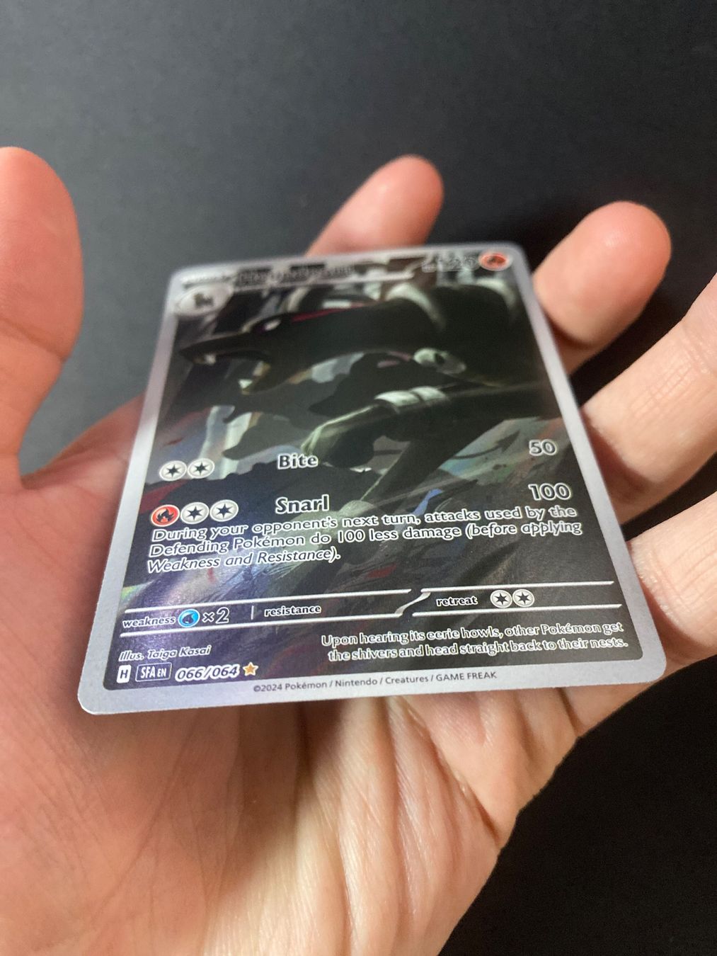 Pokémon Carte collezionabili: Houndoom 66 - Hundemon - Shrouded Fable - EN – Nuovo (secondo la descrizione) da Hausen AG venduto da Shrade 4