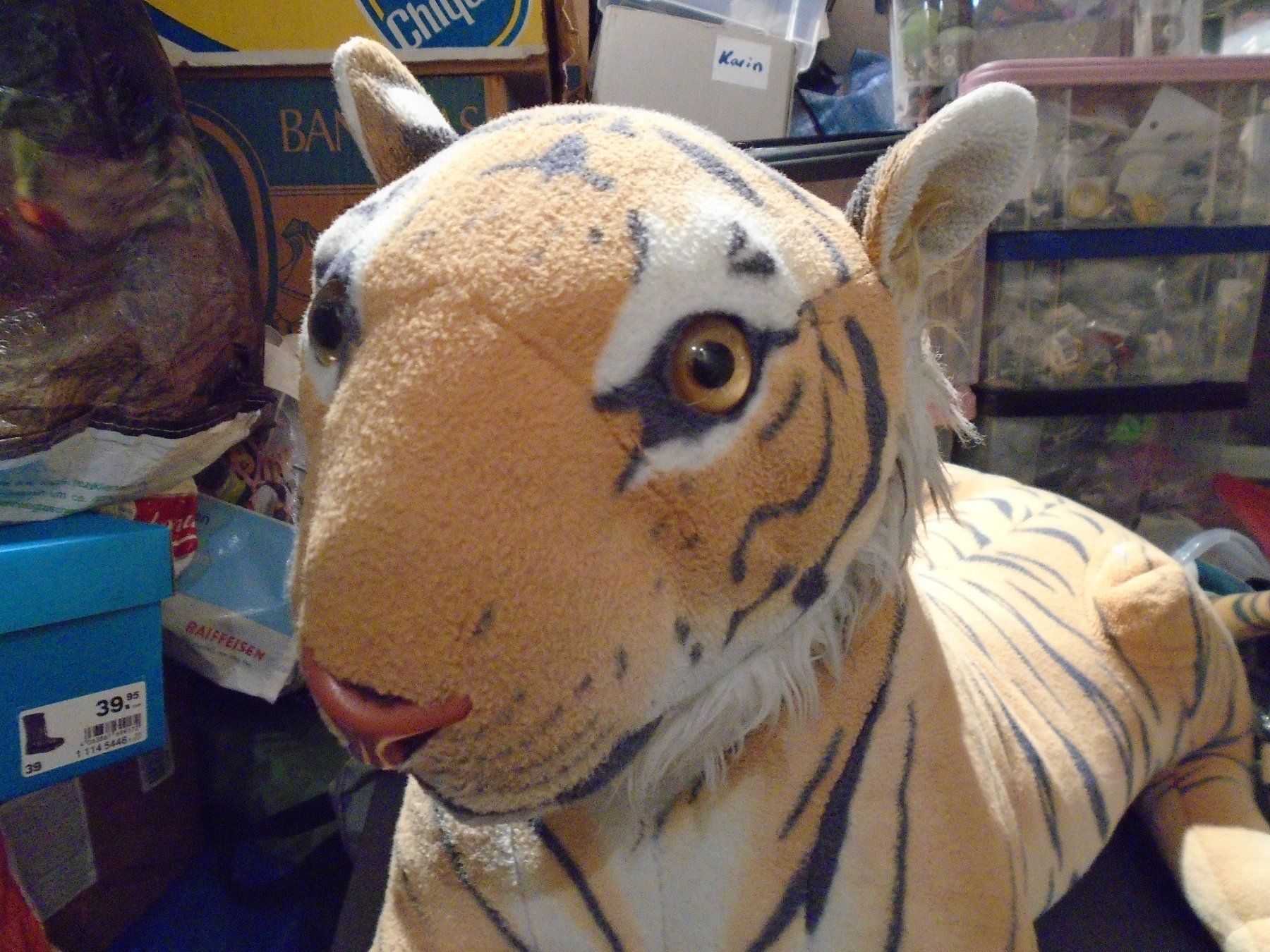 Spielzeuge: Tiger, gross, ca. 80 cm – Gebraucht aus Zürich von abraxas1291 1