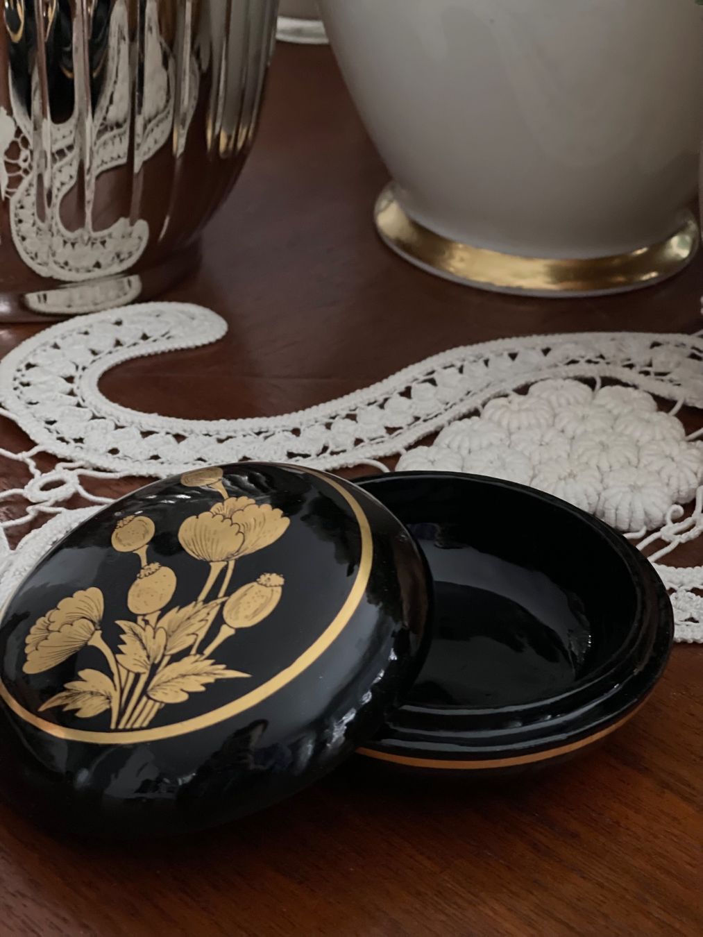 Altro in Decorazioni & Accessori: Wunderschöner Dose Mit Lackart – Usato da Winkel venduto da Glamour4You 5