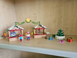 Playmobil Weihnachtsmarkt