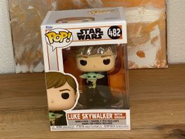 Funko Pop - Luke Skywalker with Grogu #482 Star Wars