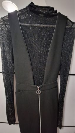 Schwarzes Kleid von Maje, Grösse 36, Top Zustand!