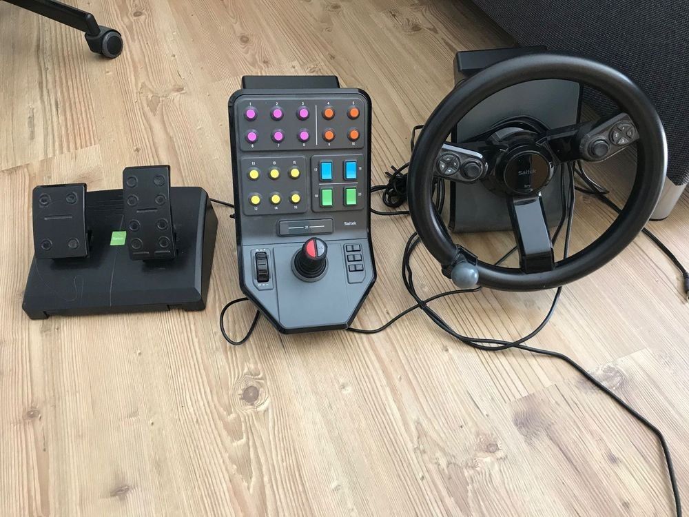 Logitech Heavy Equipment Lenkrad (Neu (gemäss Beschreibung)) in Raron ...
