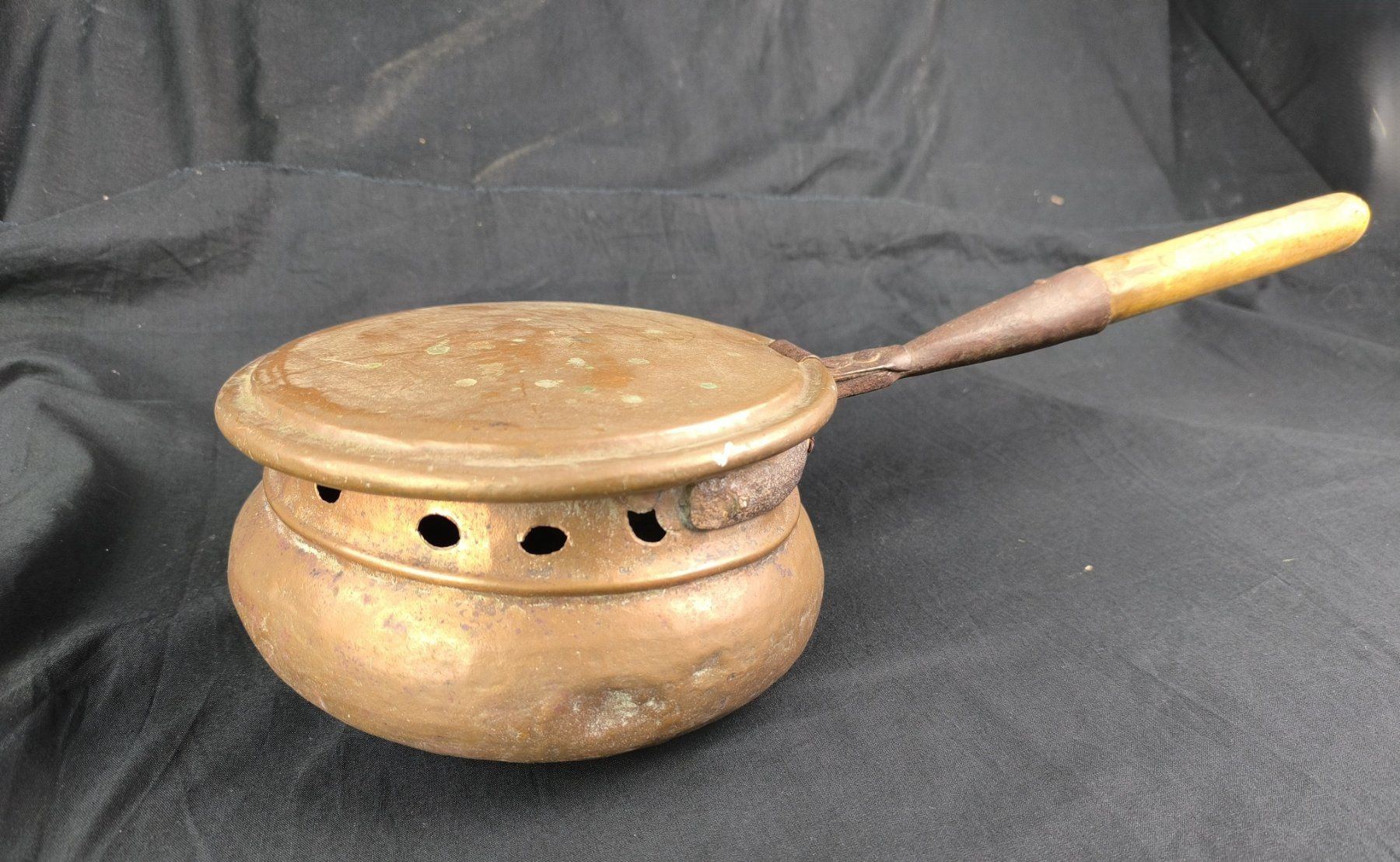 Altri elettrodomestici e apparecchi d’epoca: Antiker Bettwärmer 23 cm – Usato da Rüti ZH venduto da Restwert_Rueti_ZH 1