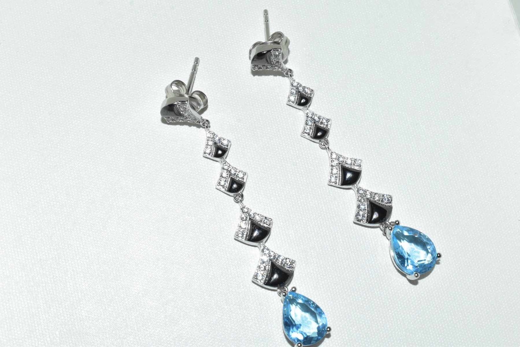Orecchini pendenti & Orecchini a lobo: Ohrhänger/Ohrstecker aus Silber, neu – Nuovo e nell'imballaggio originale da Laufen venduto da flowerfan 3