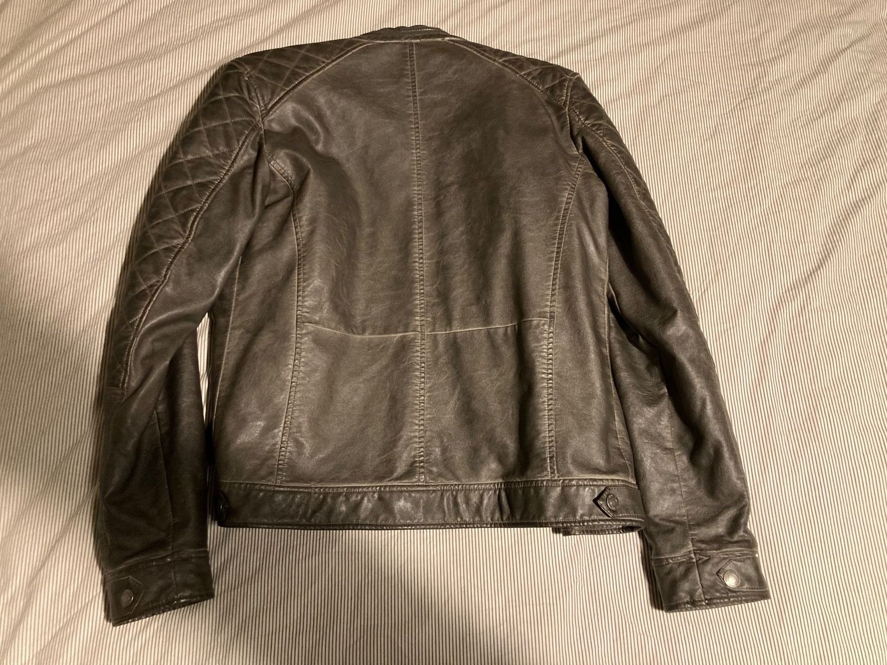 Jacken: (B) Denim Kunstleder Jacke Herren Small – Neu (gemäss Beschreibung) aus Jonen von Sevenb 2