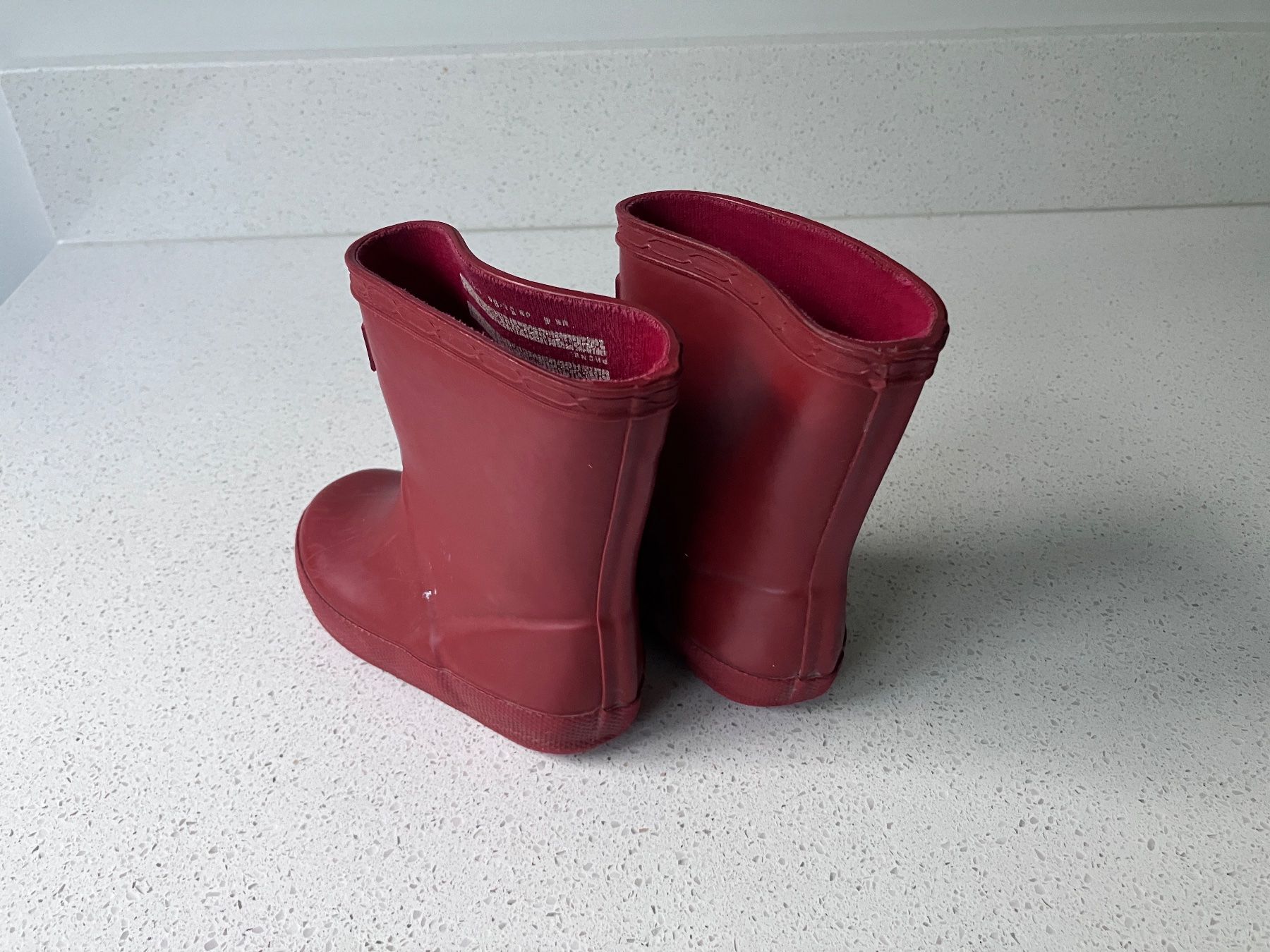 Hunter Scarpe per ragazzi: Hunter Gummistiefel Gr. 21 rot – Usato da Frauenfeld venduto da andrea211 1