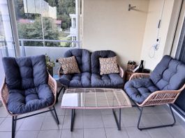 Gartenlounge Set 3-teilig gebraucht guter Zustand