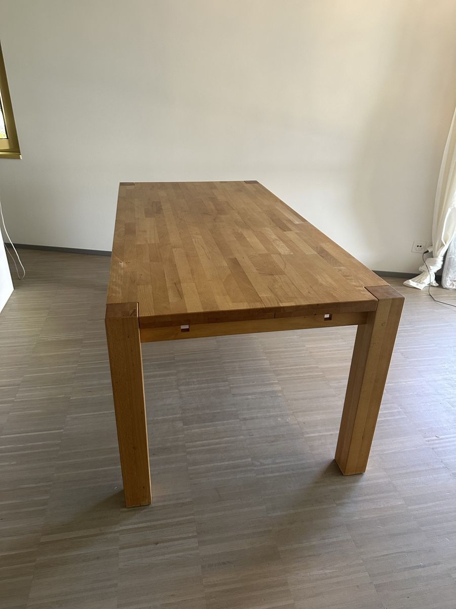 Tische: Esstisch Kernbuche massiv 180x90 – Gebraucht aus Winterthur von pompowerpuff 1
