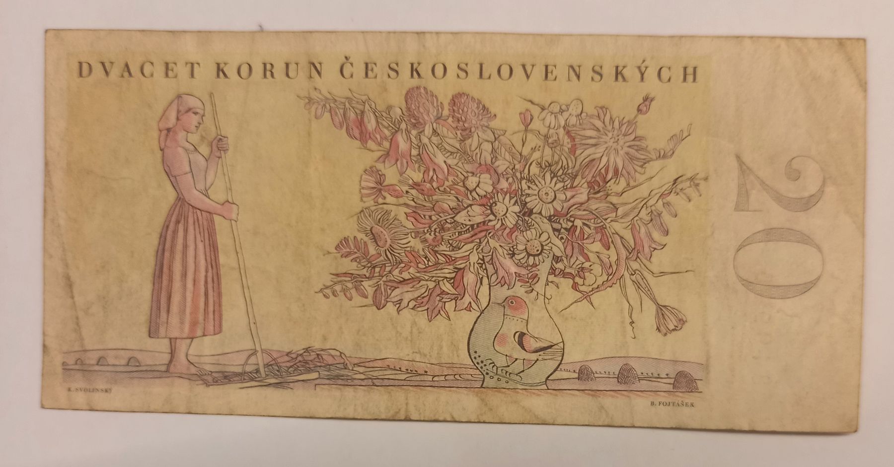 Banconote: 20 Korun Cecoslovacchia 1949 – Usato da Minusio venduto da epp_cty9 1