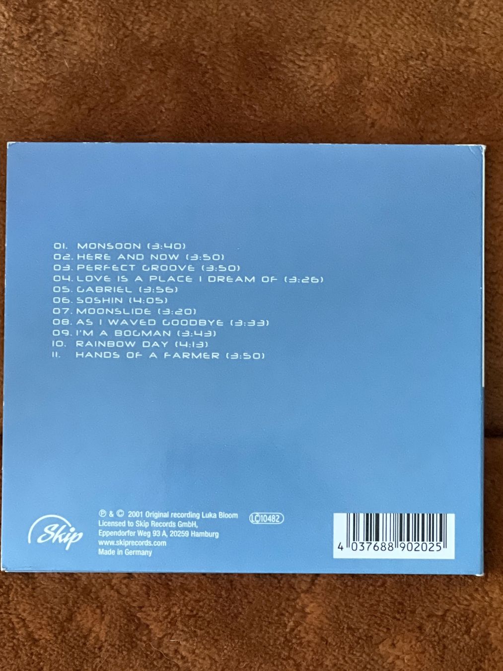 CDs: CD Luka Bloom « between the mountain and the moon » – Gebraucht aus Bouveret von Feelgoodtrading 1