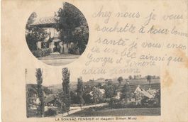 Pensier la Sonnaz et Simon Musy 1926