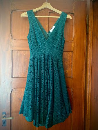 Robe Sandro vert foncé
