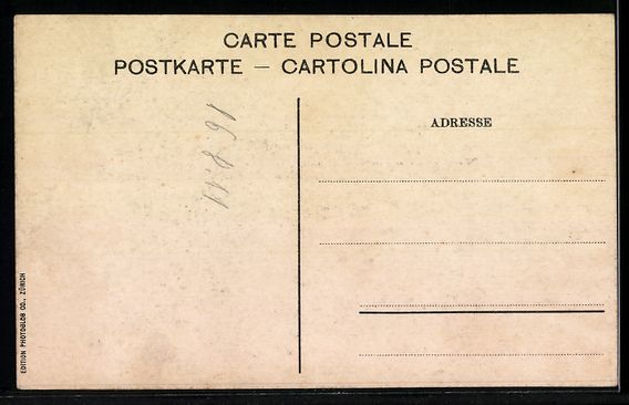 Cartoline postali: Lungernsee, Blick auf die Wetterhörner – Usato da Berlin venduto da bartko-reher 1