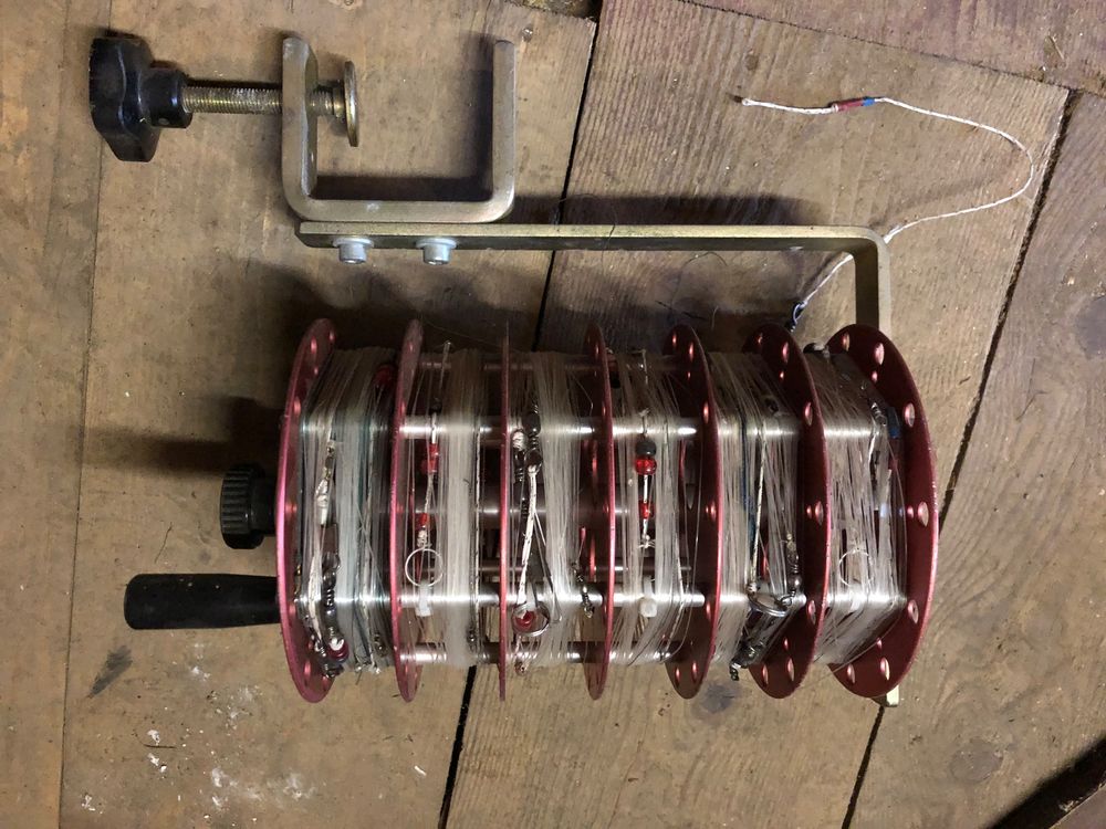 Enrouleur aluminium pêche à la traîne (Gebraucht) in Chénens für CHF ...
