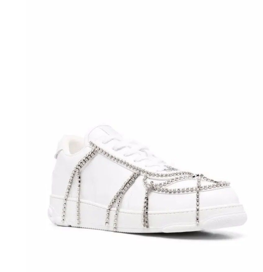 Scarpe da uomo: Statement Sneaker von GCDS mit Strassnetz in Grösse 44 – Usato da St. Gallen venduto da Floomer 2