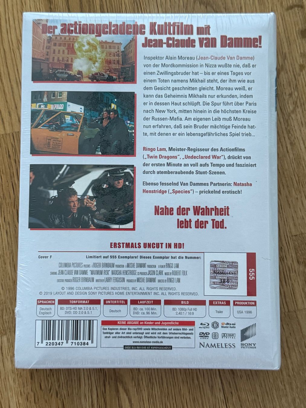 Alle DVDs: Maximum-Risk Mediabook wattiert – Neu und originalverpackt aus Oftringen von CatchMeIfYouCan68 1