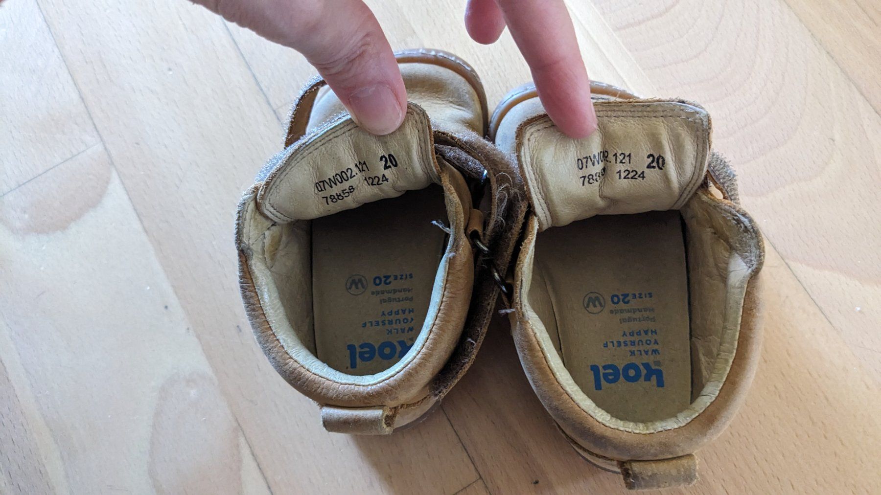 Chaussures garçon: Koel Barfussschuhe Grösse 20 – D'occasion à Zürich par julia513 2