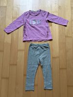 Set mit Hose + Shirt Bondi, rosa/grün, Grösse 86