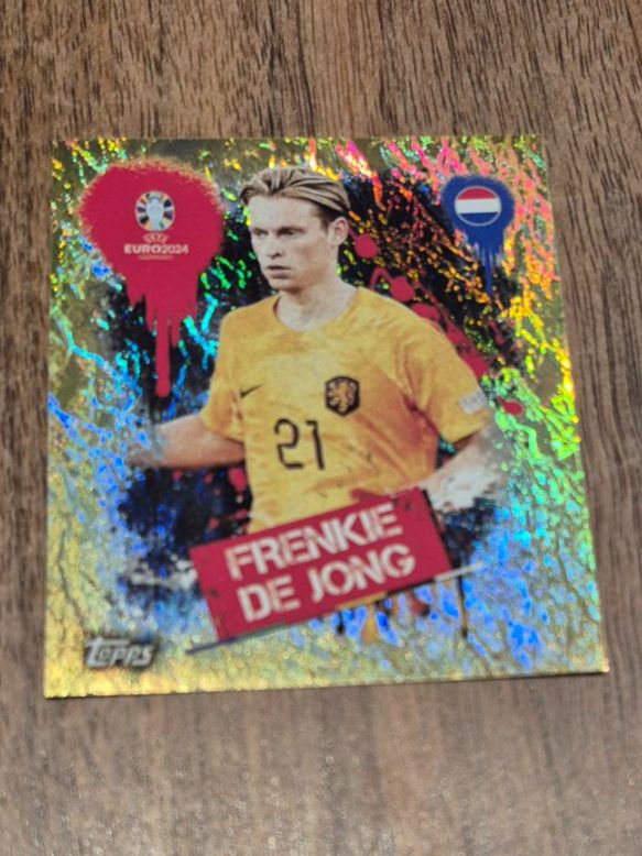 Topps Carte collezionabili: Frenkie De Jong Topps 2024 – Nuovo (secondo la descrizione) da Büttenhardt venduto da Nic_ole