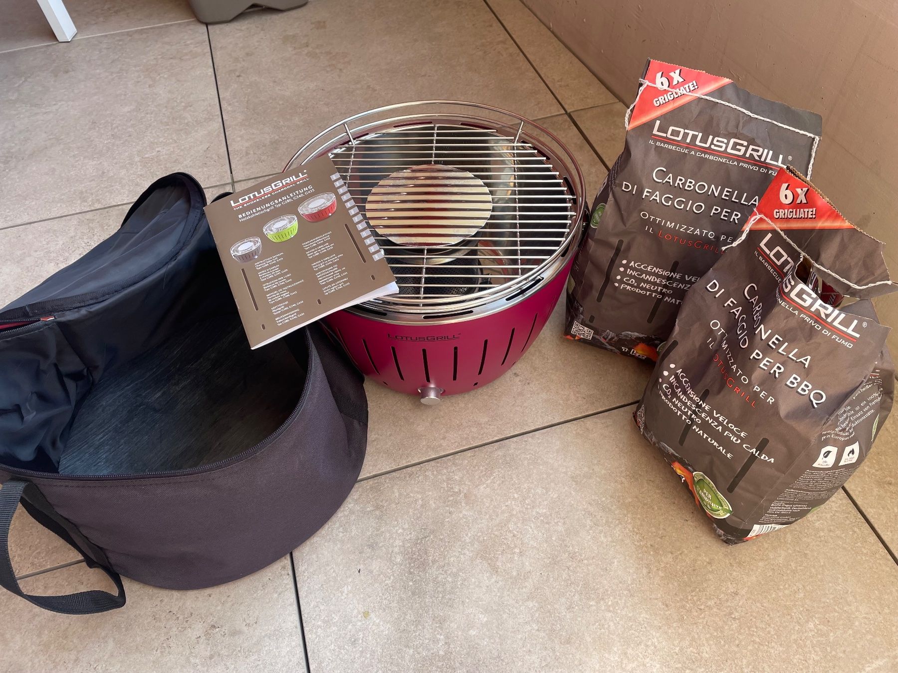 Lotusgrill Grils: LotusGrill barbecue portable 35 cm – Neuf avec emballage d'origine à Conthey par sab_6y76 4