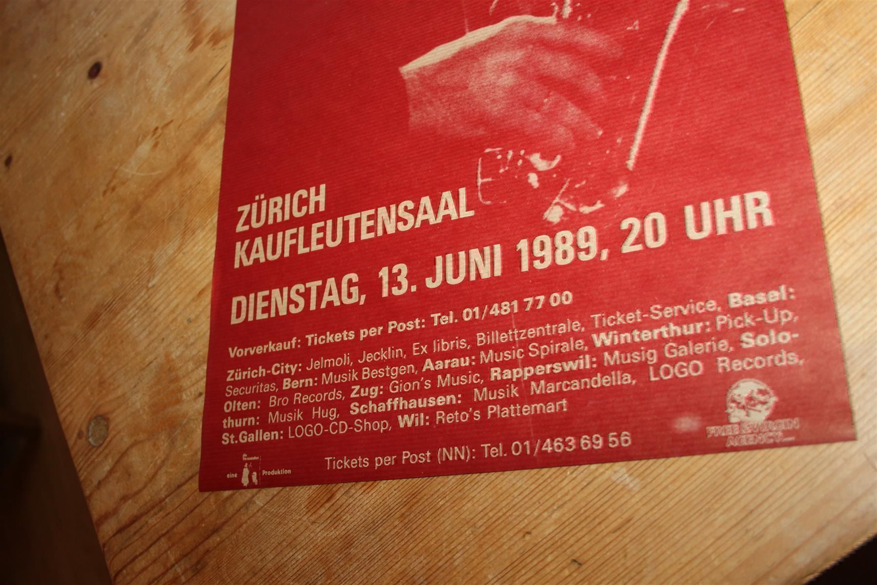 Dischi in vinile: JAN GARBAREK GROUP Concert Poster – Usato da Pfaffhausen venduto da mono_rec 5