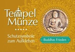 Messing-Tempelmünze - Buddha